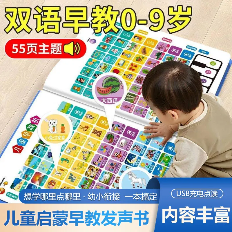 Learning Chinese Character Audiobooks, Children's Early Education Cognitive, Pinyin, Language & Literacy Enlightenment
Learning Chinese Character Audiobooks, Children's Early Education Cognitive, Pinyin, Language & Literacy Enlightenment