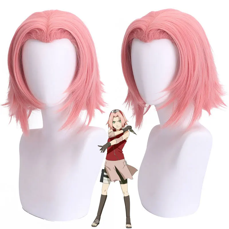 Synthetic Sakura-Inspired Pink Wig for Cosplay Anime Costume, Short Straight Heat Resistant Fiber, Child & Adult Version
Synthetic Sakura-Inspired Pink Wig for Cosplay Anime Costume, Short Straight Heat Resistant Fiber, Child & Adult Version