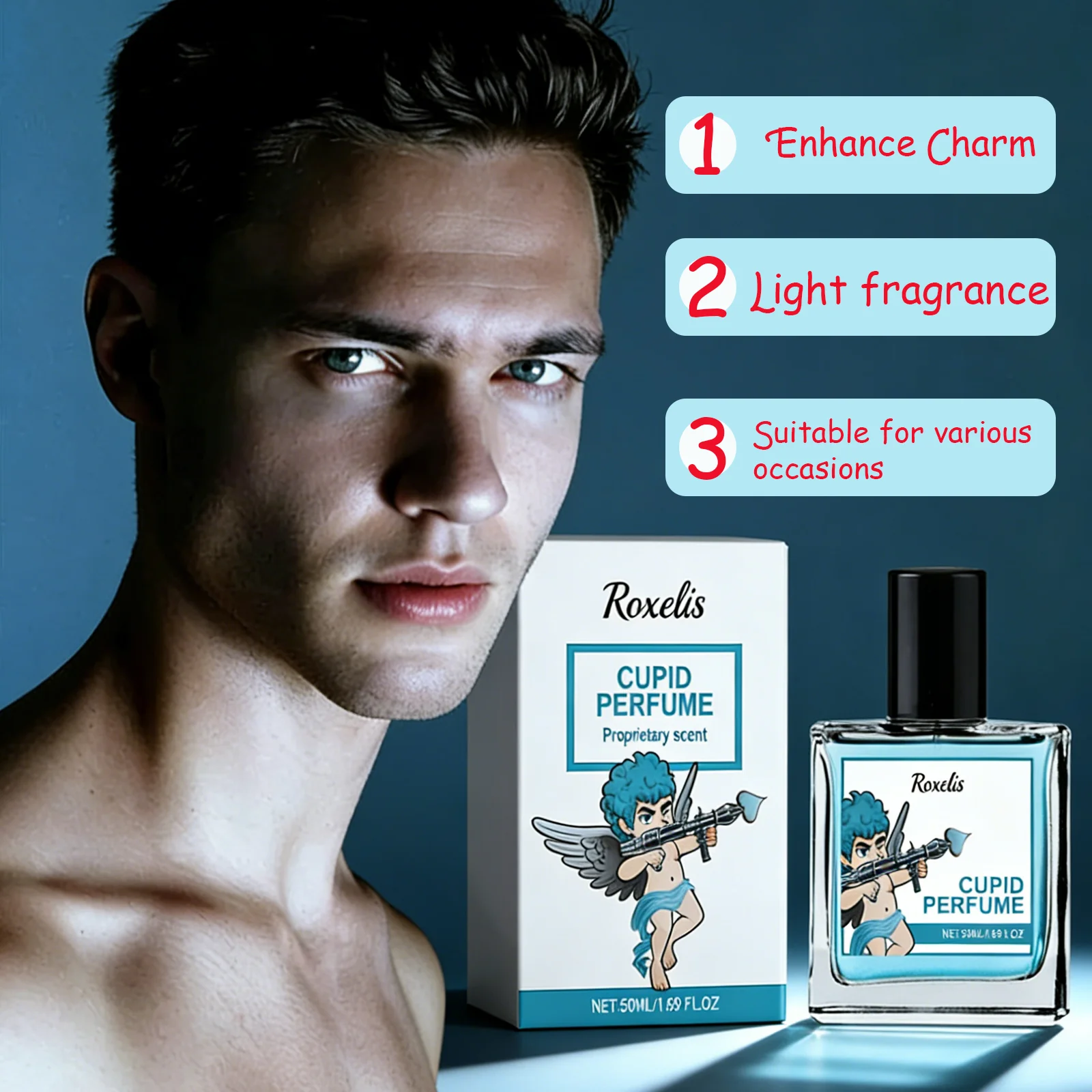 Roxelis Купидон Одеколон Спрей Унисекс Парфюм Мягкий Свежий Аромат Портативный Длительный Для Свиданий
Roxelis Купидон Одеколон Спрей Унисекс Парфюм Мягкий Свежий Аромат Портативный Длительный Для Свиданий