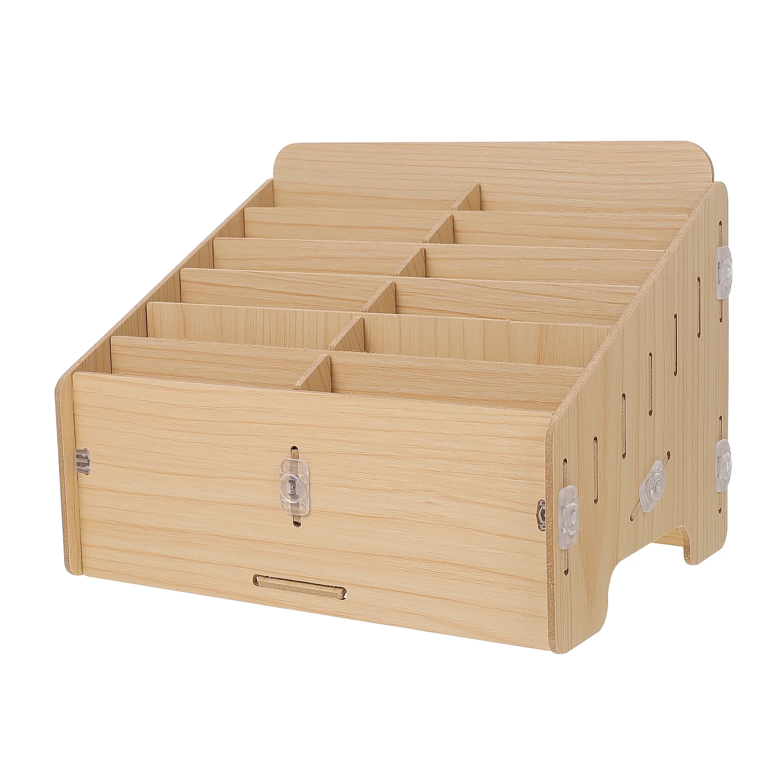 1 set Wall Storage Wooden Office Organizer Cell Rack Cell Phone Rack Desk Supplies Student Calculator Phone Storage Box 
1 set Wall Storage Wooden Office Organizer Cell Rack Cell Phone Rack Desk Supplies Student Calculator Phone Storage Box