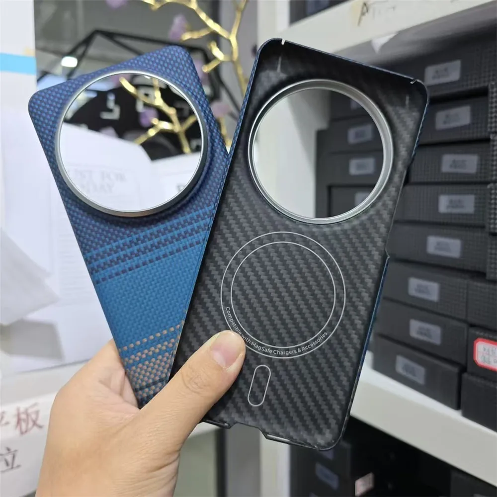 Magnetic Genuine Aramid Carbon Fiber Case For Xiaomi 15 Ultra Matte Armor Hard Cover
Magnetic Genuine Aramid Carbon Fiber Case For Xiaomi 15 Ultra Matte Armor Hard Cover