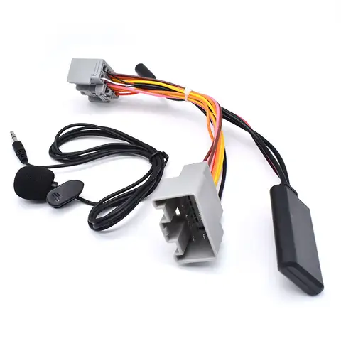 For Volvo C30 C70 S40 S60 S70 S80 V40 V50 V70 XC70 XC90 Car Bluetooth Module AUX-IN Audio Cable Adapter