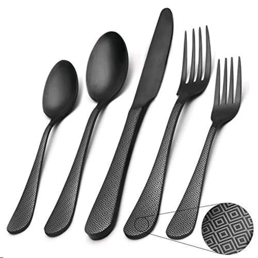 ware Set Satin Finish Stainless Steel Flatware Set Kitchen Utensil Set Service for 8 Tableware Cutlery Set for Home and Restaur
ware Set Satin Finish Stainless Steel Flatware Set Kitchen Utensil Set Service for 8 Tableware Cutlery Set for Home and Restaur