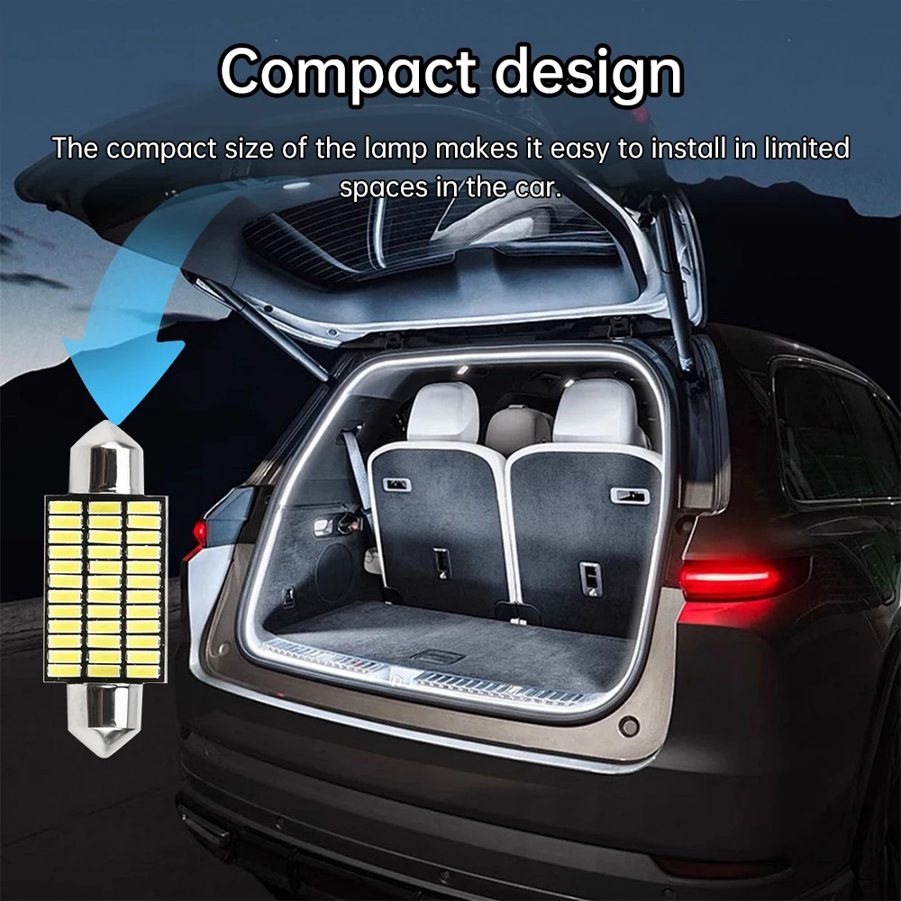 Automotive LED Decoding Lights Carriage Headlights for Car Interior Ceiling Trunk License Plate Light 12V Dome Light
Automotive LED Decoding Lights Carriage Headlights for Car Interior Ceiling Trunk License Plate Light 12V Dome Light