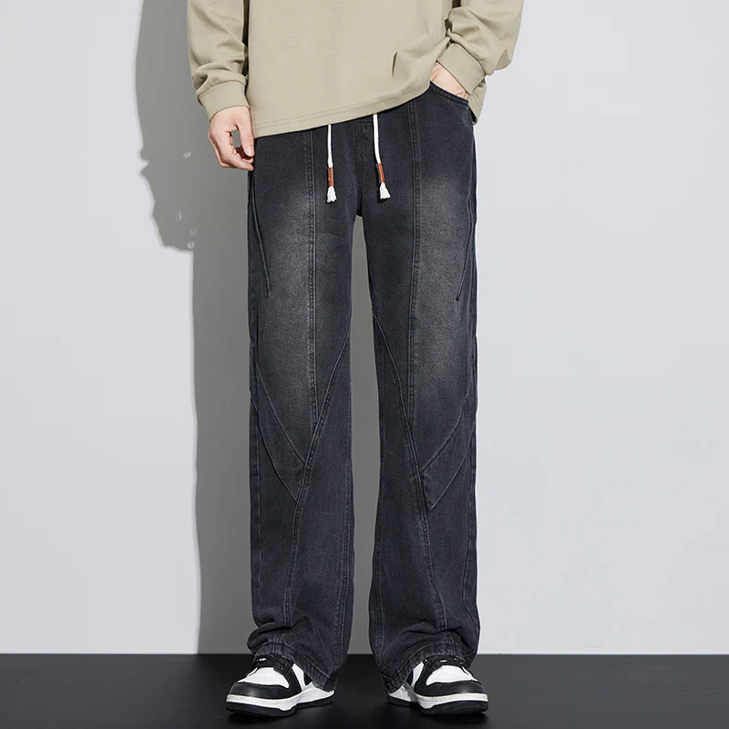 Retro Faded Men's Jeans High Street American Sle Loose Straight Leg Long Trousers Casual Cotton Polyester Blend Daily Wear
Retro Faded Men's Jeans High Street American Sle Loose Straight Leg Long Trousers Casual Cotton Polyester Blend Daily Wear