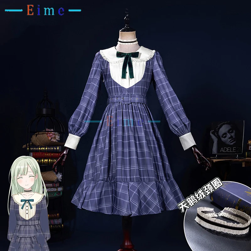 Аниме BanG Dream Mortis косплей костюм Wakaba Mutsumi повседневная одежда милое праздничное платье для девочек женская униформа на Хэллоуин на заказ
Аниме BanG Dream Mortis косплей костюм Wakaba Mutsumi повседневная одежда милое праздничное платье для девочек женская униформа на Хэллоуин на заказ