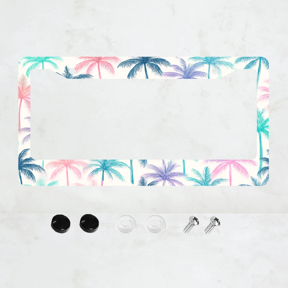 1 шт. рамка для номерного знака с 2 отверстиями и красочным дизайном в виде пальмы, алюминиевый материал, 6x12 дюймов, в комплекте с винтами.
1 шт. рамка для номерного знака с 2 отверстиями и красочным дизайном в виде пальмы, алюминиевый материал, 6x12 дюймов, в комплекте с винтами.