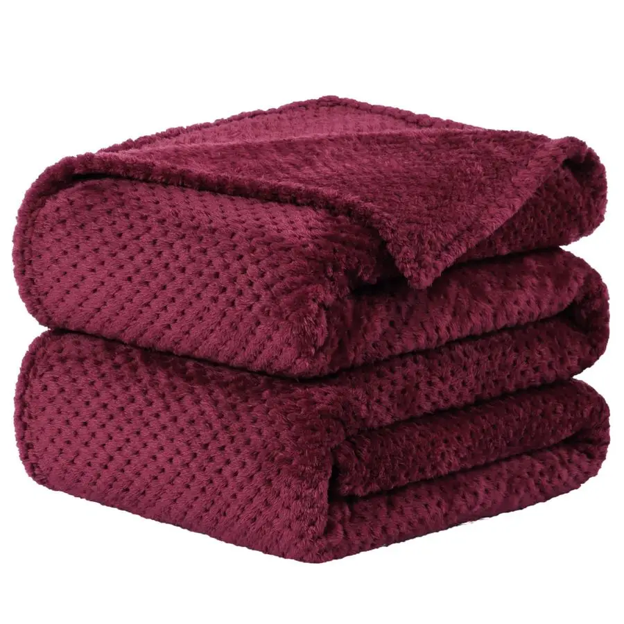Flannel Fleece Bed Blankets, Soft Warm Microfiber Blanket, Mesh Fuzzy Plush 330GSM Lightweight Decorative Solid Blankets for Bed
Flannel Fleece Bed Blankets, Soft Warm Microfiber Blanket, Mesh Fuzzy Plush 330GSM Lightweight Decorative Solid Blankets for Bed