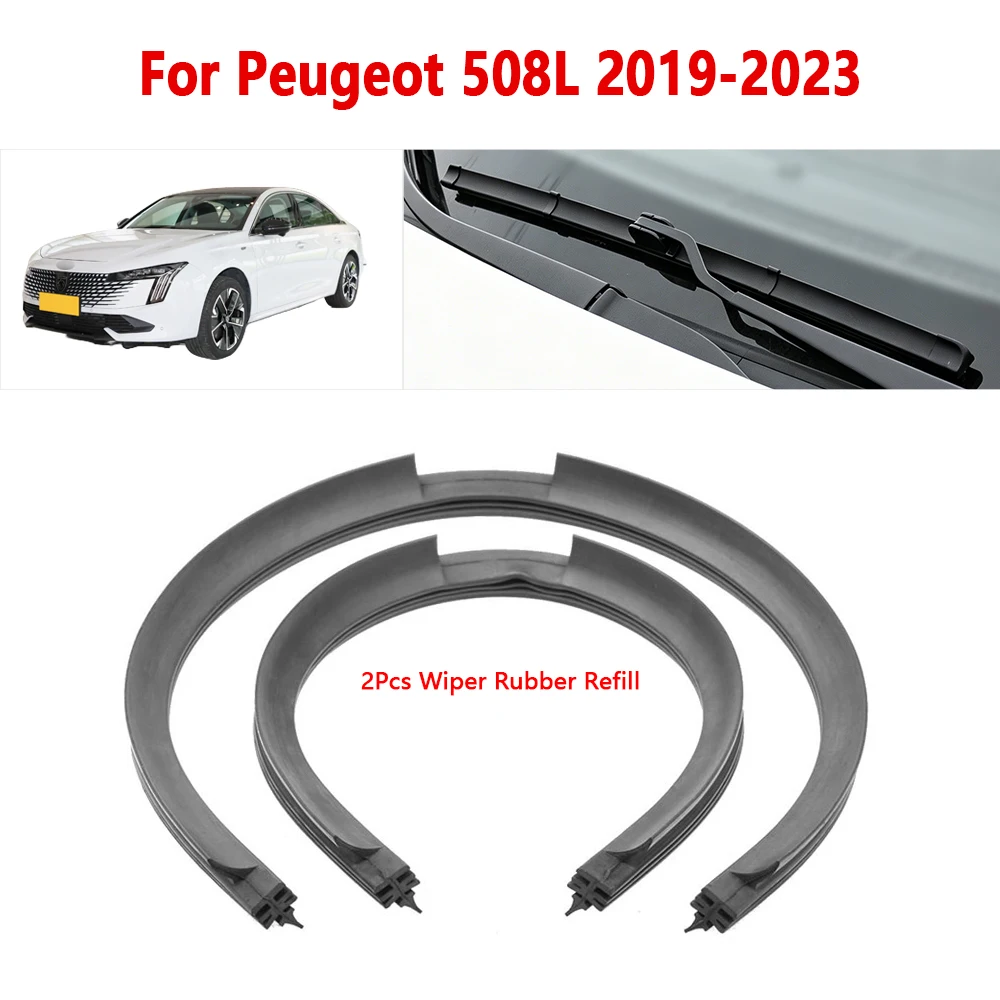 Wiper Refill Rubber Strip 17" 26" for Peugeot 508L 2019 To 2023 Car Wiper Replacement Rubber 1Pair
Wiper Refill Rubber Strip 17" 26" for Peugeot 508L 2019 To 2023 Car Wiper Replacement Rubber 1Pair