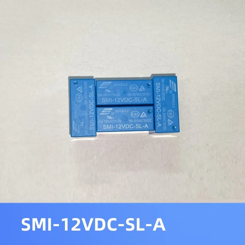 Оригинальная реле Songle SMI-12VDC-SL-A 4 фута, нормально открытая, 10 А, 250 В, электромагнитное обслуживание
Оригинальная реле Songle SMI-12VDC-SL-A 4 фута, нормально открытая, 10 А, 250 В, электромагнитное обслуживание