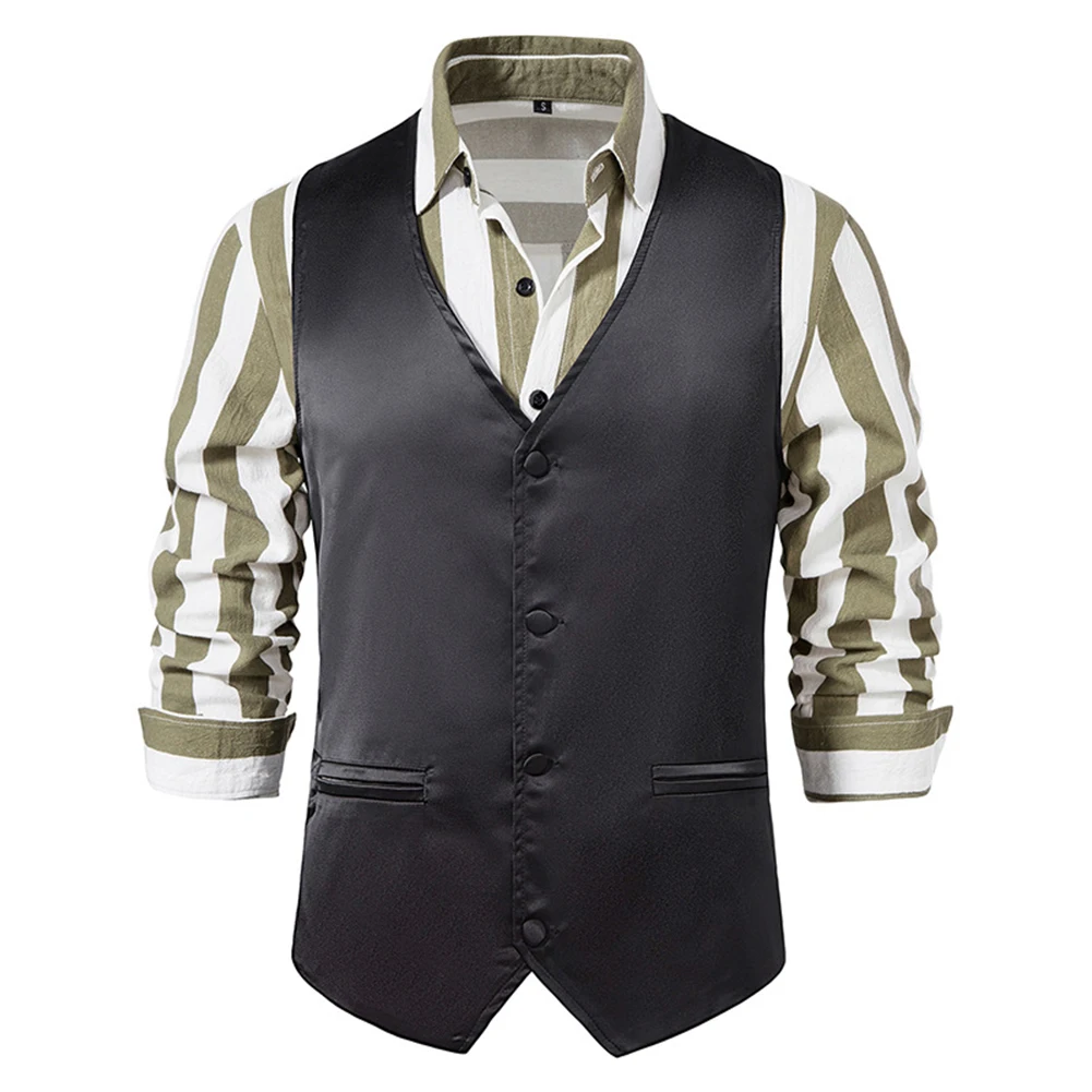 Vest Mens Waistcoat Wedding Business Button Down Casual Plaid Regular Single Breasted Sleeveless Sleeveless Tops
Vest Mens Waistcoat Wedding Business Button Down Casual Plaid Regular Single Breasted Sleeveless Sleeveless Tops