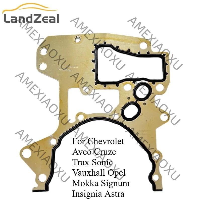 24405911 71739783 5PCS Engine Timing Cover Gasket For Chevrolet Aveo Cruze Trax Sonic Vauxhall Opel Mokka Signum Insignia Astra
24405911 71739783 5PCS Engine Timing Cover Gasket For Chevrolet Aveo Cruze Trax Sonic Vauxhall Opel Mokka Signum Insignia Astra