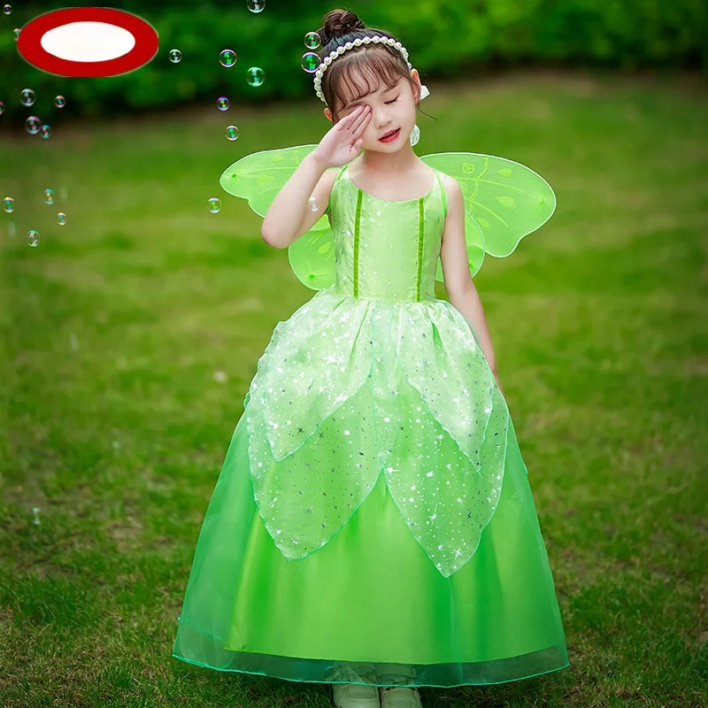 loween Costume Children's Forest Fairy Wonderful Flower Fairy Princ Skirt Angel Wings Dance Performance Costume
loween Costume Children's Forest Fairy Wonderful Flower Fairy Princ Skirt Angel Wings Dance Performance Costume