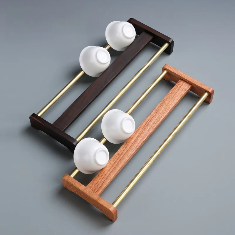 Tang Feng Tea Cup Rack Home Use Gongfu Tea Dustproof Drainage Hanging Rack Wood Copper Combination Storage Rack Tea Set
Tang Feng Tea Cup Rack Home Use Gongfu Tea Dustproof Drainage Hanging Rack Wood Copper Combination Storage Rack Tea Set