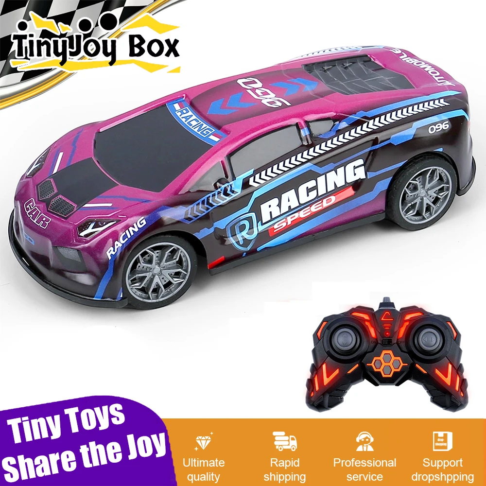4CH RC Car High-Speed 2.4G Remote Control Drift Racing Car Toy with Iron Shell Vehicle Model Toys for Boys Kids Birthday Gifts
4CH RC Car High-Speed 2.4G Remote Control Drift Racing Car Toy with Iron Shell Vehicle Model Toys for Boys Kids Birthday Gifts