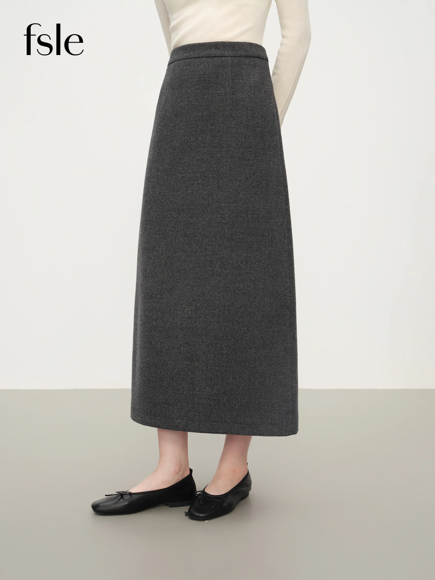 FSLE Autumn Winter Knitted Straight Skirt Women's Gray Basics Commuting 2025 New Commuting Temperament Slim A-line Skirt
FSLE Autumn Winter Knitted Straight Skirt Women's Gray Basics Commuting 2025 New Commuting Temperament Slim A-line Skirt