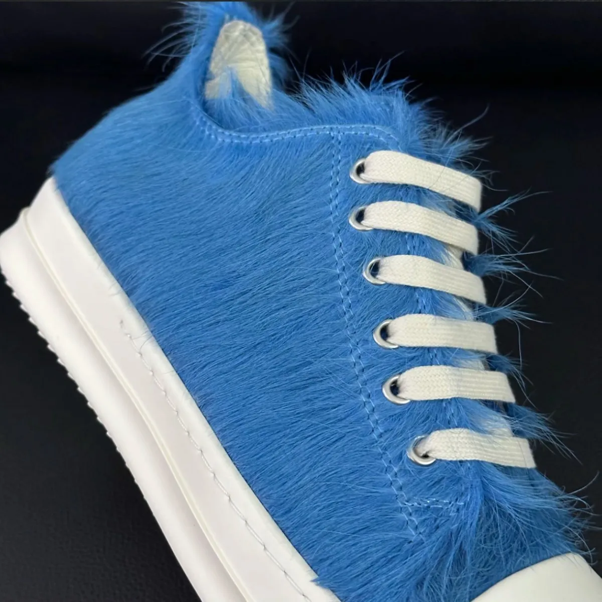 Luxury Brand Blue Horsehair Low Top Shoes Men Shoe Lace Up Women Sneaker Gray Horse Hair Outdoor Casual Sneakers
Luxury Brand Blue Horsehair Low Top Shoes Men Shoe Lace Up Women Sneaker Gray Horse Hair Outdoor Casual Sneakers