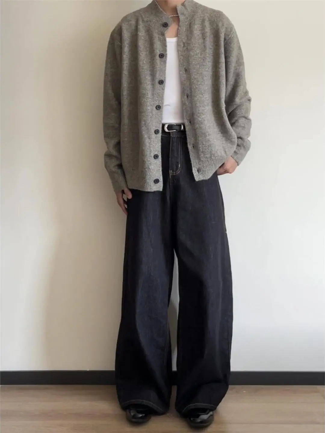 American Retro ey Knitted Open Cardigan Jaet ex Color Simple Trendy Brand Sweater Top Warmth Conservation
American Retro ey Knitted Open Cardigan Jaet ex Color Simple Trendy Brand Sweater Top Warmth Conservation