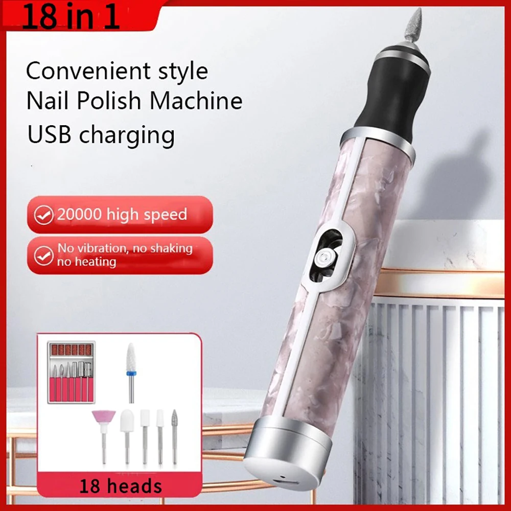 Шлифовальная машина 18-в-1, электрическая машина с зарядкой от USB, станок для сверления, напильников и полировки ногтей, аксессуары для сверления ногтей, для шлифования, Po
Шлифовальная машина 18-в-1, электрическая машина с зарядкой от USB, станок для сверления, напильников и полировки ногтей, аксессуары для сверления ногтей, для шлифования, Po