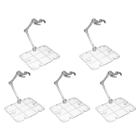 Action Figure Stands, Action Figure Display Holder Base Doll Model Support Stand Compatible with HG RG SD SHF Gundam 1/44 Toy