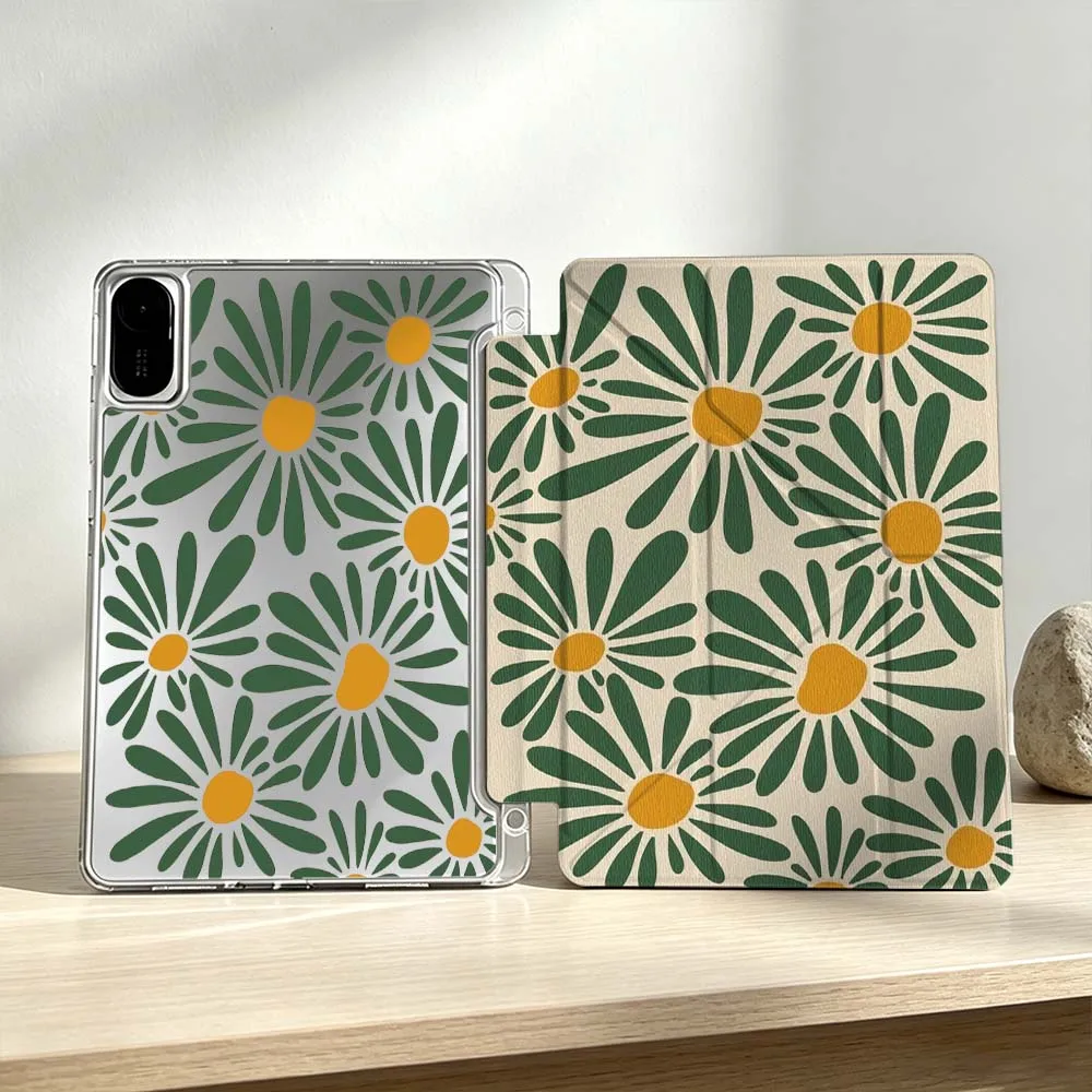 Green Artistic Floral Pattern For Xiaomi Mi Pad 8 7 6 5 Pro Redmi Pad SE 2 Poco Pad Foldable 3Y Tablet Case Soft
Green Artistic Floral Pattern For Xiaomi Mi Pad 8 7 6 5 Pro Redmi Pad SE 2 Poco Pad Foldable 3Y Tablet Case Soft