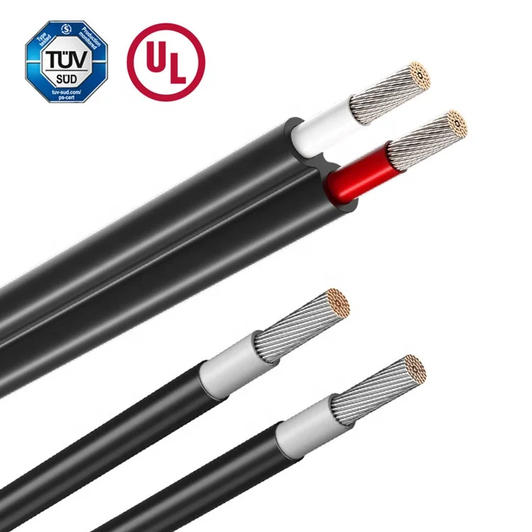TUV Rheinland Certified 1500V XLPE Insulated Solar Extension Cable 16mm² Tinned Copper Wire for Solar Battery Photovoltaic Power
TUV Rheinland Certified 1500V XLPE Insulated Solar Extension Cable 16mm² Tinned Copper Wire for Solar Battery Photovoltaic Power