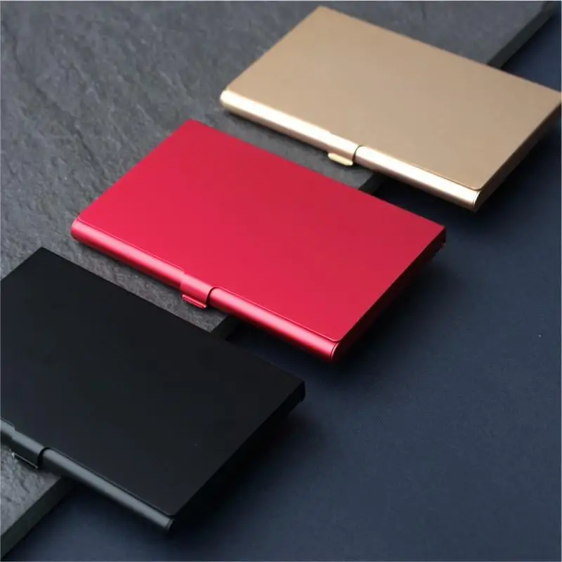 Metal Card Holder Box Aluminum Business Card Postcard Storage Case Portable Large Capacity Card Container Unisex Card Wallet
Metal Card Holder Box Aluminum Business Card Postcard Storage Case Portable Large Capacity Card Container Unisex Card Wallet