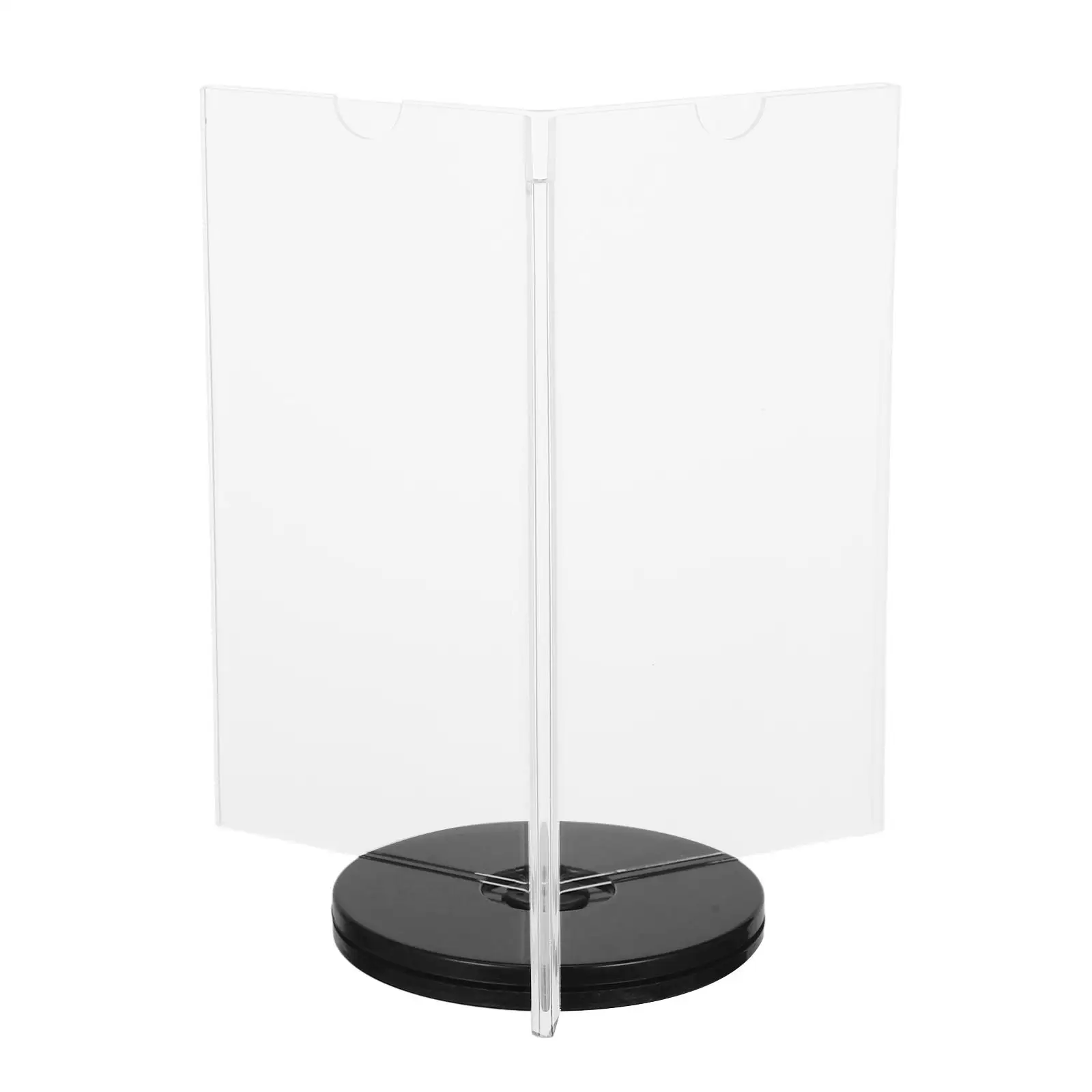 Sign Tabletop Shows Multi-side Menu Holder with Base Display Stand Price Desktop
Sign Tabletop Shows Multi-side Menu Holder with Base Display Stand Price Desktop