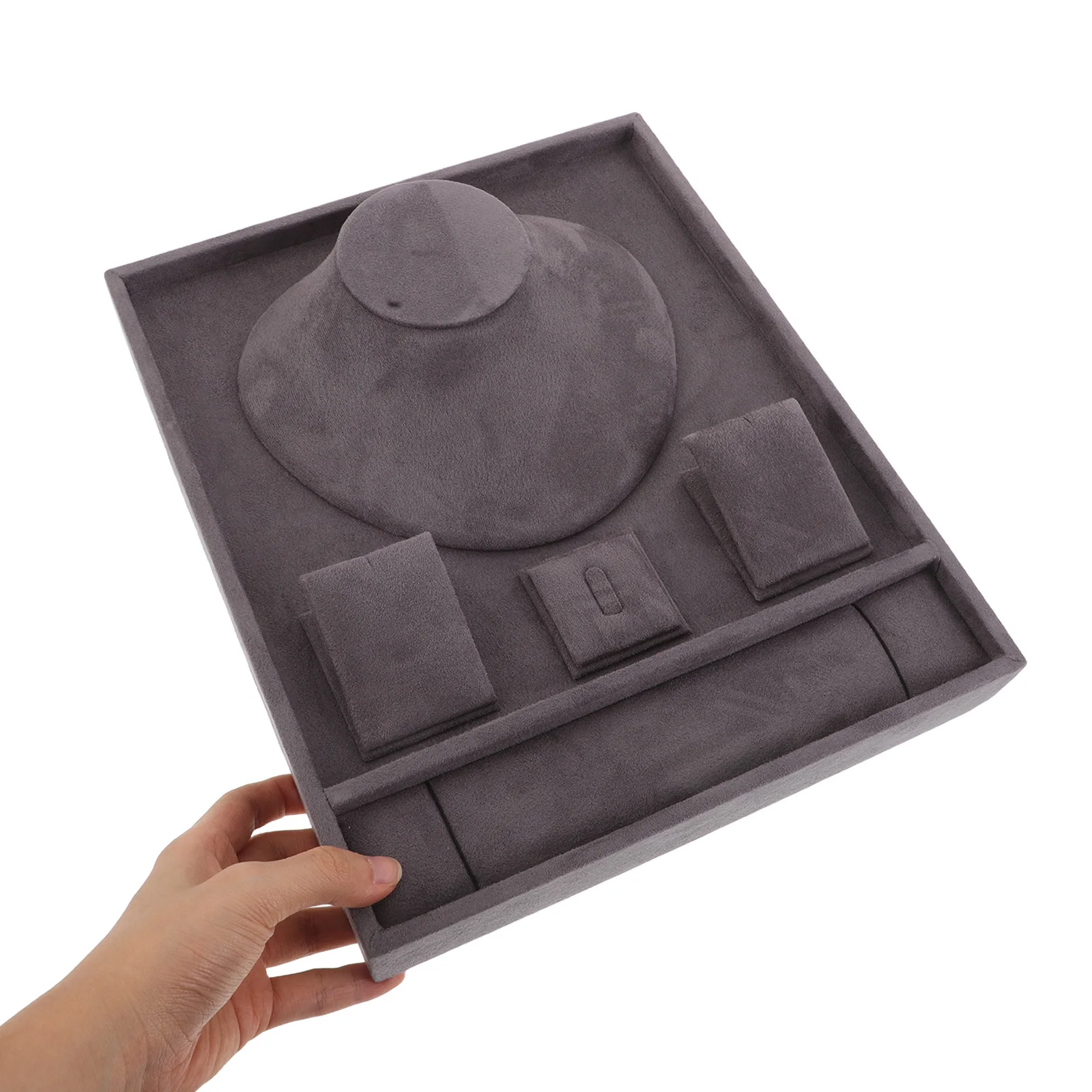 Jewelry Organizer Tray 30.2X25X6.5Cm Stackable Lint Base Display For Rings Bracelets Necklaces Earrings Wedding Home Use Small
Jewelry Organizer Tray 30.2X25X6.5Cm Stackable Lint Base Display For Rings Bracelets Necklaces Earrings Wedding Home Use Small