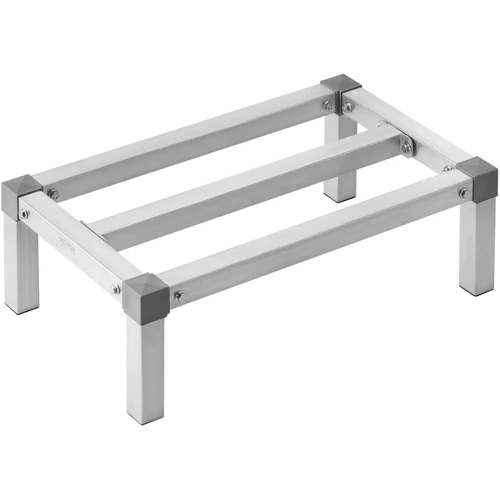 Aluminum Dunnage Rack 24 Inch x 14 Inch x 8 Inch Heavy Duty Storage Rack for Kitchen and Warehouse
Aluminum Dunnage Rack 24 Inch x 14 Inch x 8 Inch Heavy Duty Storage Rack for Kitchen and Warehouse