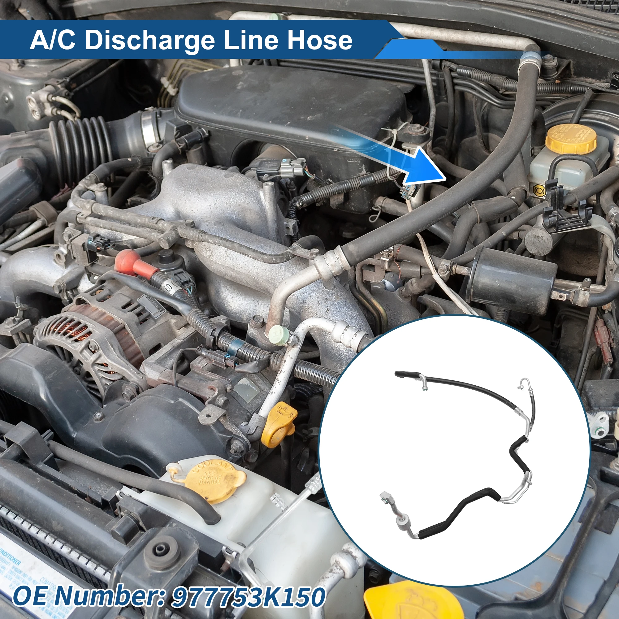 X Autohaux Vehicle A/C Refrigerant Liquid Hose for Kia Sorento 2006-2009 Pressure Hose Air Conditioning Pipe Line No.977753K150
X Autohaux Vehicle A/C Refrigerant Liquid Hose for Kia Sorento 2006-2009 Pressure Hose Air Conditioning Pipe Line No.977753K150