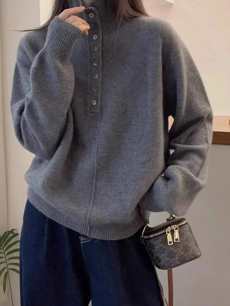 Ele Pure Color Вязаный свитер Long Sve Повседневный дизайн Faionable Overhead Корейский Sle Commute Прямой крой Бархат
Ele Pure Color Вязаный свитер Long Sve Повседневный дизайн Faionable Overhead Корейский Sle Commute Прямой крой Бархат