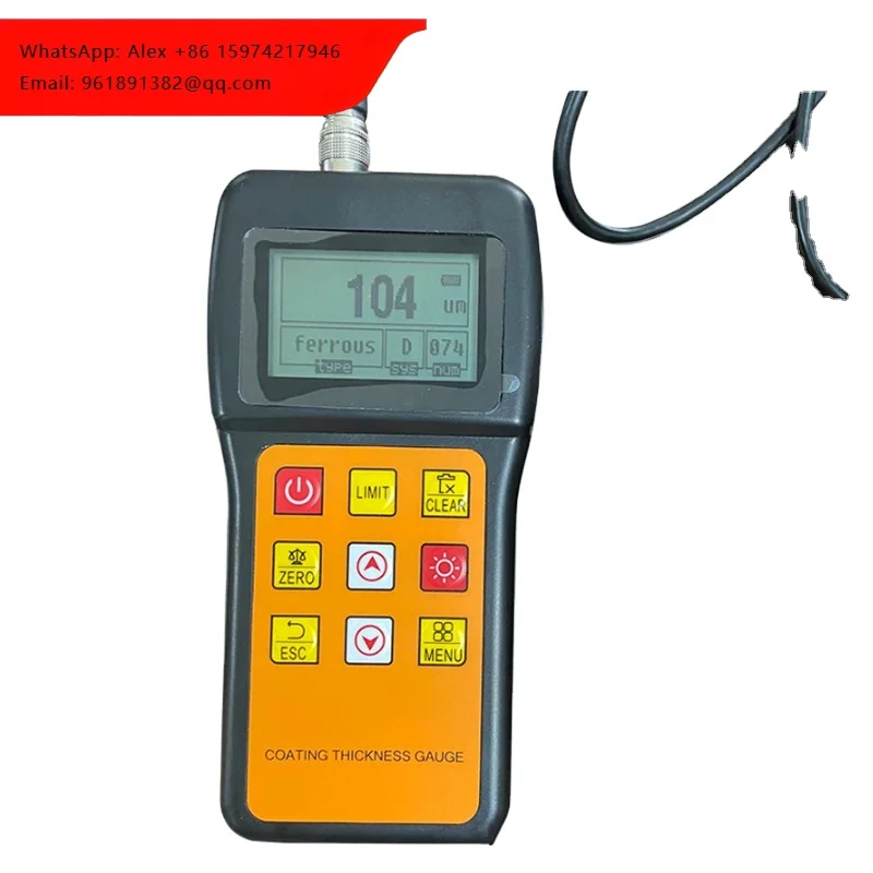 DFT Zinc Film Coating Thickness Measuring Instrument Gauge
DFT Zinc Film Coating Thickness Measuring Instrument Gauge