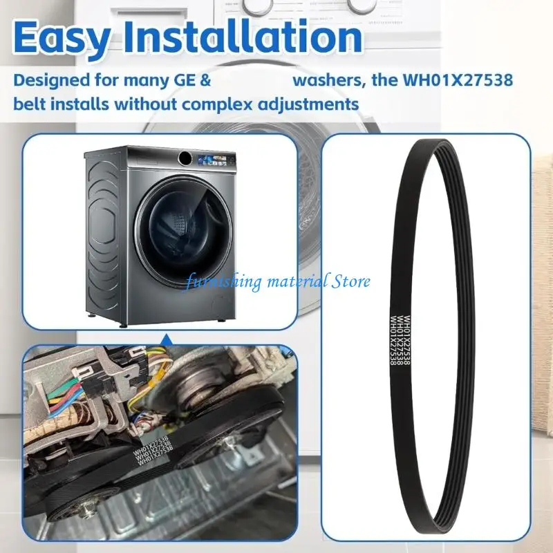 Y5GD Quality Rubber MultiSlot Belts for GTW330ASK3WW Washing Machine Application
Y5GD Quality Rubber MultiSlot Belts for GTW330ASK3WW Washing Machine Application