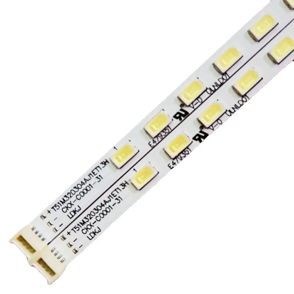 2pcs LED backlight strip For T51M320304AI1ET13H 67-725790-0A0 TOT32LB02 LVW320CSTT
2pcs LED backlight strip For T51M320304AI1ET13H 67-725790-0A0 TOT32LB02 LVW320CSTT