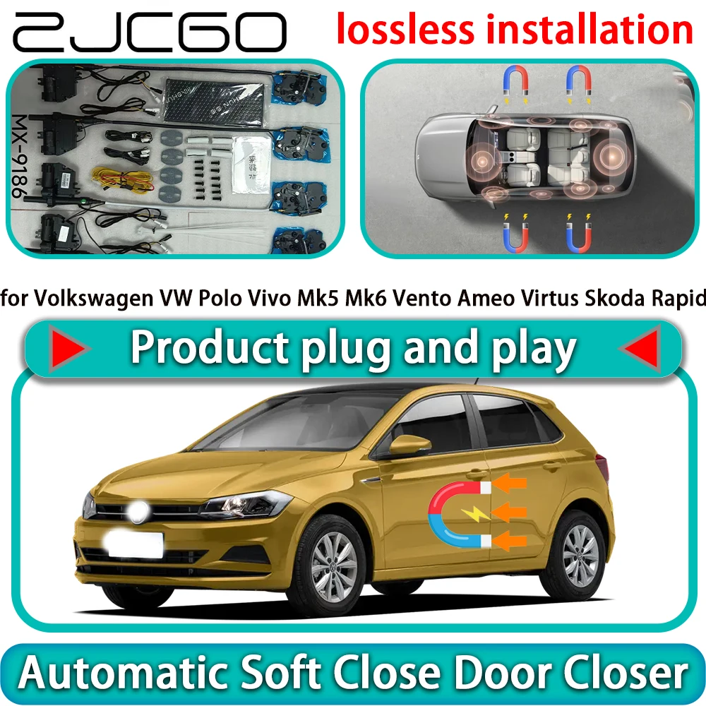 Комплект доводчиков дверей с функцией плавного закрывания для Volkswagen VW Polo Vivo Mk5 Mk6 Vento Ameo Virtus, Skoda Rapid
Комплект доводчиков дверей с функцией плавного закрывания для Volkswagen VW Polo Vivo Mk5 Mk6 Vento Ameo Virtus, Skoda Rapid