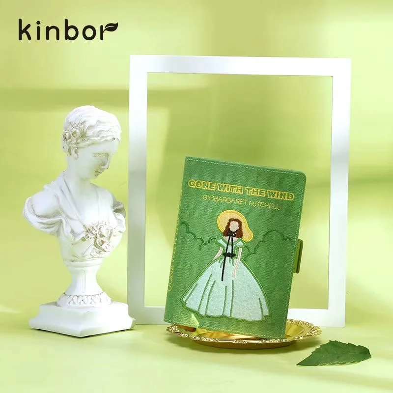 Kinbor Creative Planner Agenda Notebook A6 Gone with the Wind Girl exquisite high-end Small Notepads For Student Writing Drawing
Kinbor Creative Planner Agenda Notebook A6 Gone with the Wind Girl exquisite high-end Small Notepads For Student Writing Drawing