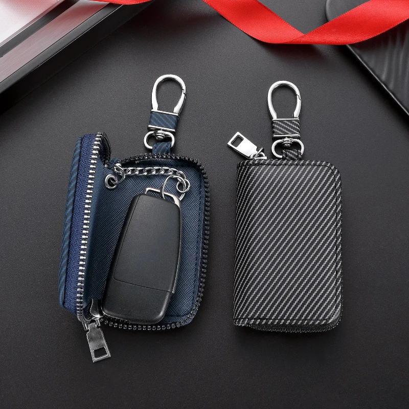 Leather Keychain Wallet Multi-Functional Key Holder for Keys Cards Coins Mini Purse Organizer
Leather Keychain Wallet Multi-Functional Key Holder for Keys Cards Coins Mini Purse Organizer