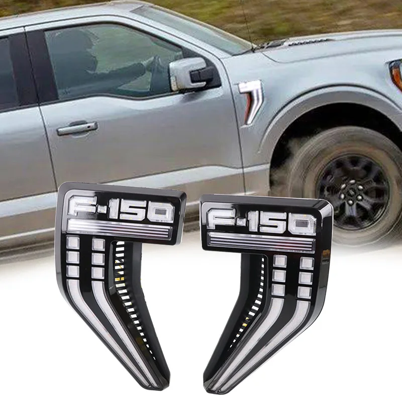 1 Set Auto LED Turn Signal Light For Ford F-150 F150 2021 Side Wing Rearview Mirror Indicator Dynamic Blinker Lamp Day Light
1 Set Auto LED Turn Signal Light For Ford F-150 F150 2021 Side Wing Rearview Mirror Indicator Dynamic Blinker Lamp Day Light