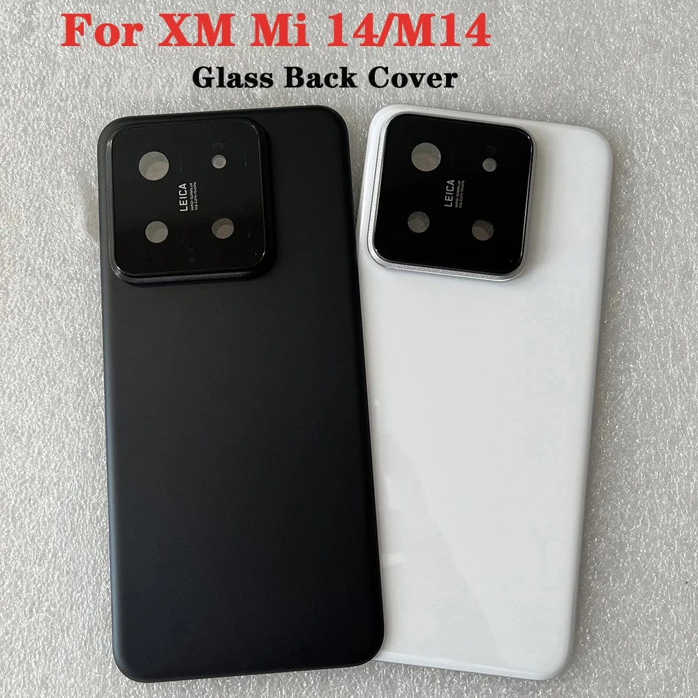 New For XM Mi 14 Tempered Glass Battery Back Cover For XM Mi14 M14 Phone Housing Case Replacement
New For XM Mi 14 Tempered Glass Battery Back Cover For XM Mi14 M14 Phone Housing Case Replacement