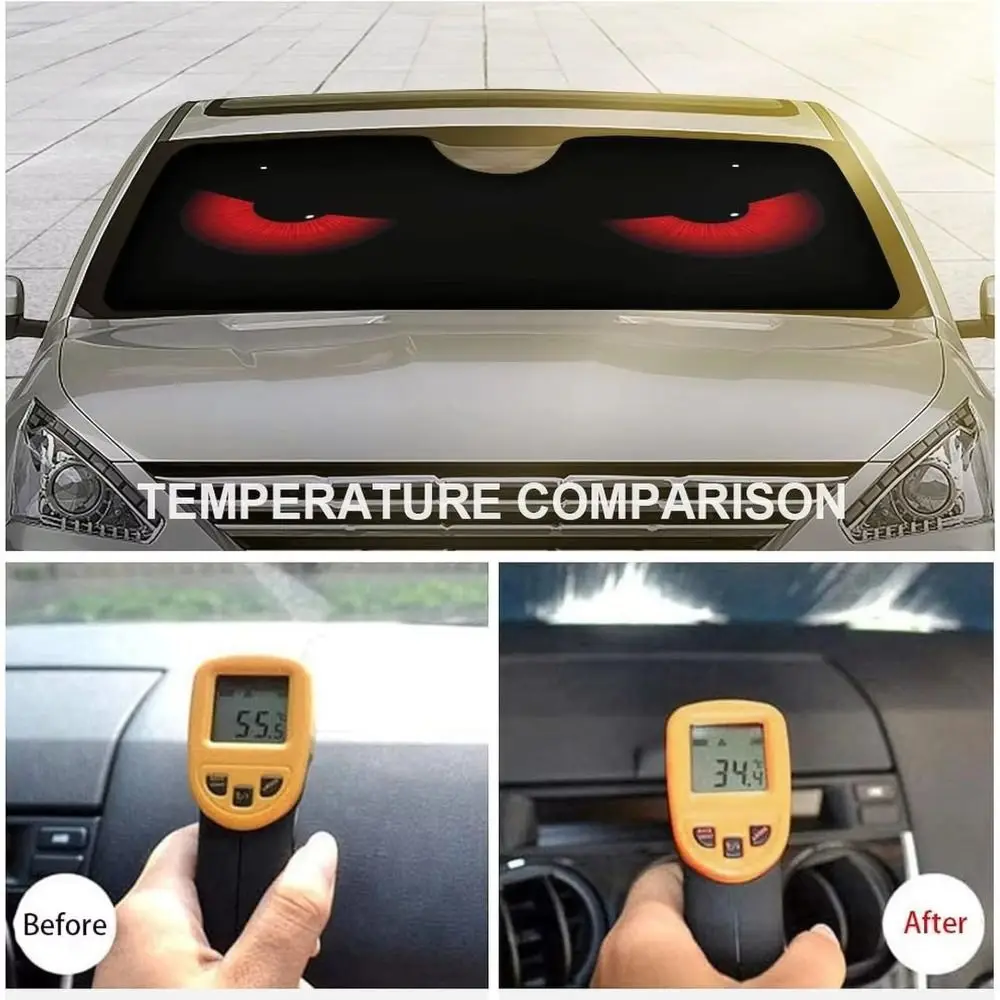 98% UV Protection Car Front Windshield Sun Shade Foldable Design Easy to Store Car Sunshade Parasol Portable Heat Blocking
98% UV Protection Car Front Windshield Sun Shade Foldable Design Easy to Store Car Sunshade Parasol Portable Heat Blocking