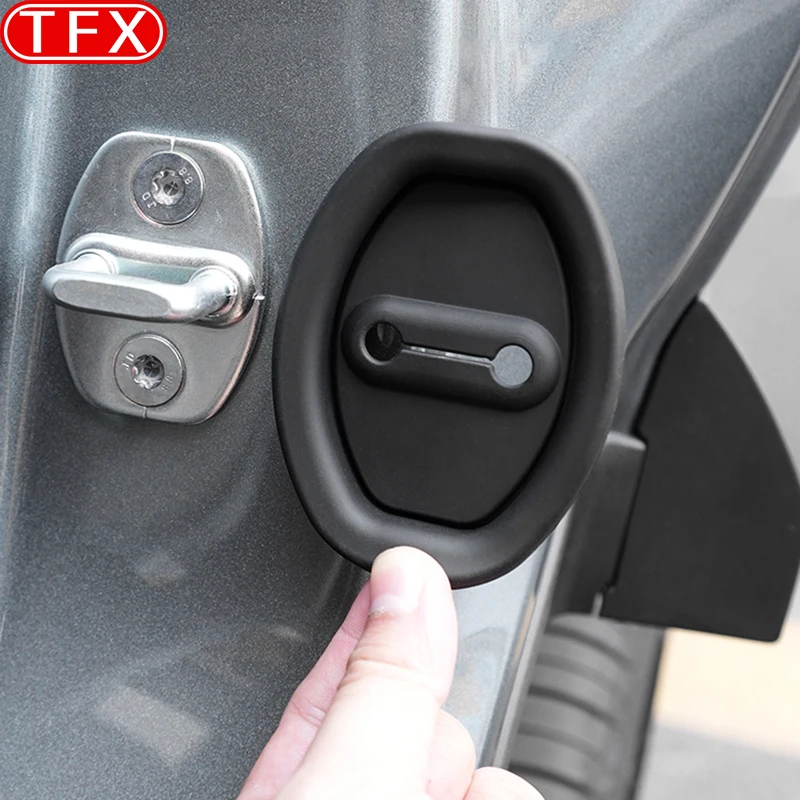 For BYD Leopard Titanium 3 2025 Car Door Lock Silicone Buffer Rubber Shock-absorbing & Soundproof Protective Cover Accessories
For BYD Leopard Titanium 3 2025 Car Door Lock Silicone Buffer Rubber Shock-absorbing & Soundproof Protective Cover Accessories