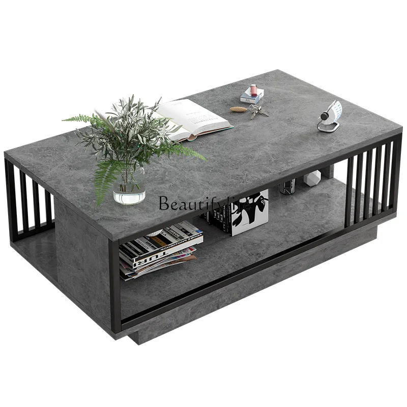Coffee table light luxury high-end sense wabi-sabi wind balcony simple office tea table
Coffee table light luxury high-end sense wabi-sabi wind balcony simple office tea table