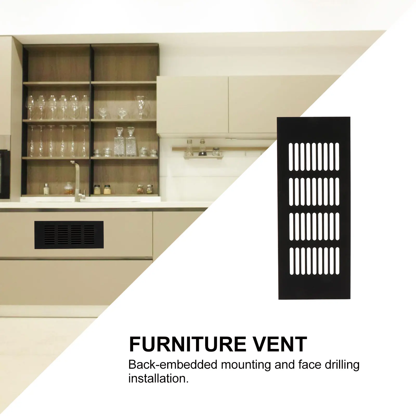 4pcs Aluminum Alloy Ventilation Grille Home Accessories Anti Moisture Odor Heat Proof Vents Furniture Baby Shoe Cabinet Wardrobe
4pcs Aluminum Alloy Ventilation Grille Home Accessories Anti Moisture Odor Heat Proof Vents Furniture Baby Shoe Cabinet Wardrobe