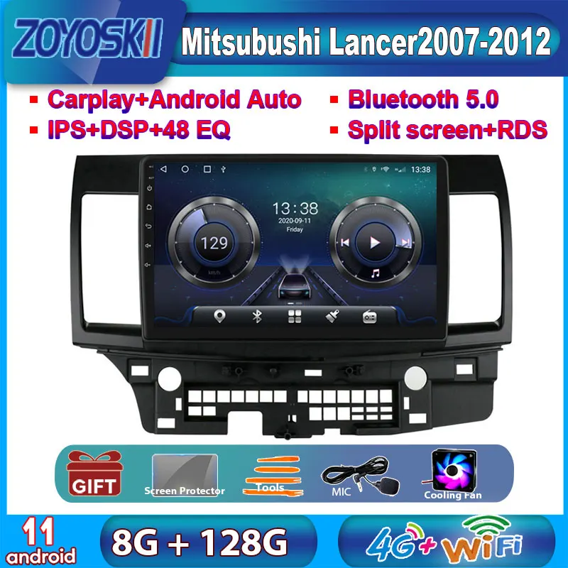Android 11 8G 128G Car Radio For Mitsubishi Lancer 2007-2012 GPS Auto radio GPS Navigation Multimedia Carplay WIFI 4G Stereo
Android 11 8G 128G Car Radio For Mitsubishi Lancer 2007-2012 GPS Auto radio GPS Navigation Multimedia Carplay WIFI 4G Stereo