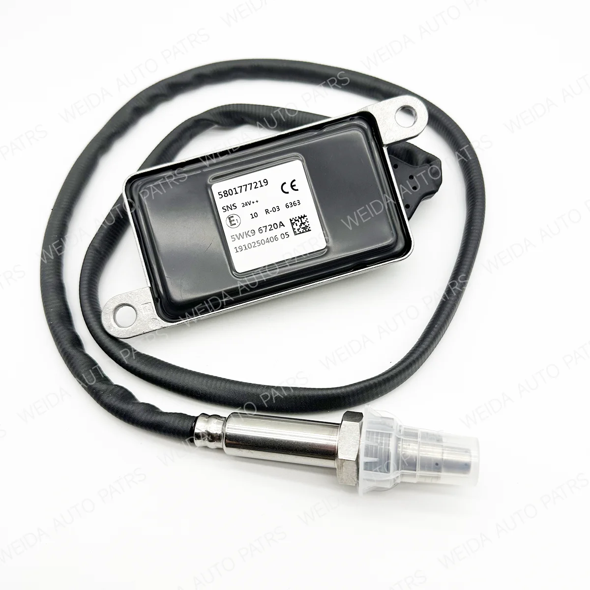 5801777219 5WK96720A 5WK9 6720A Nitrogen Oxygen Sensor 24V For IVECO Trucks Buses Diesel Exhaust Gas Detection Nox Sensor
5801777219 5WK96720A 5WK9 6720A Nitrogen Oxygen Sensor 24V For IVECO Trucks Buses Diesel Exhaust Gas Detection Nox Sensor