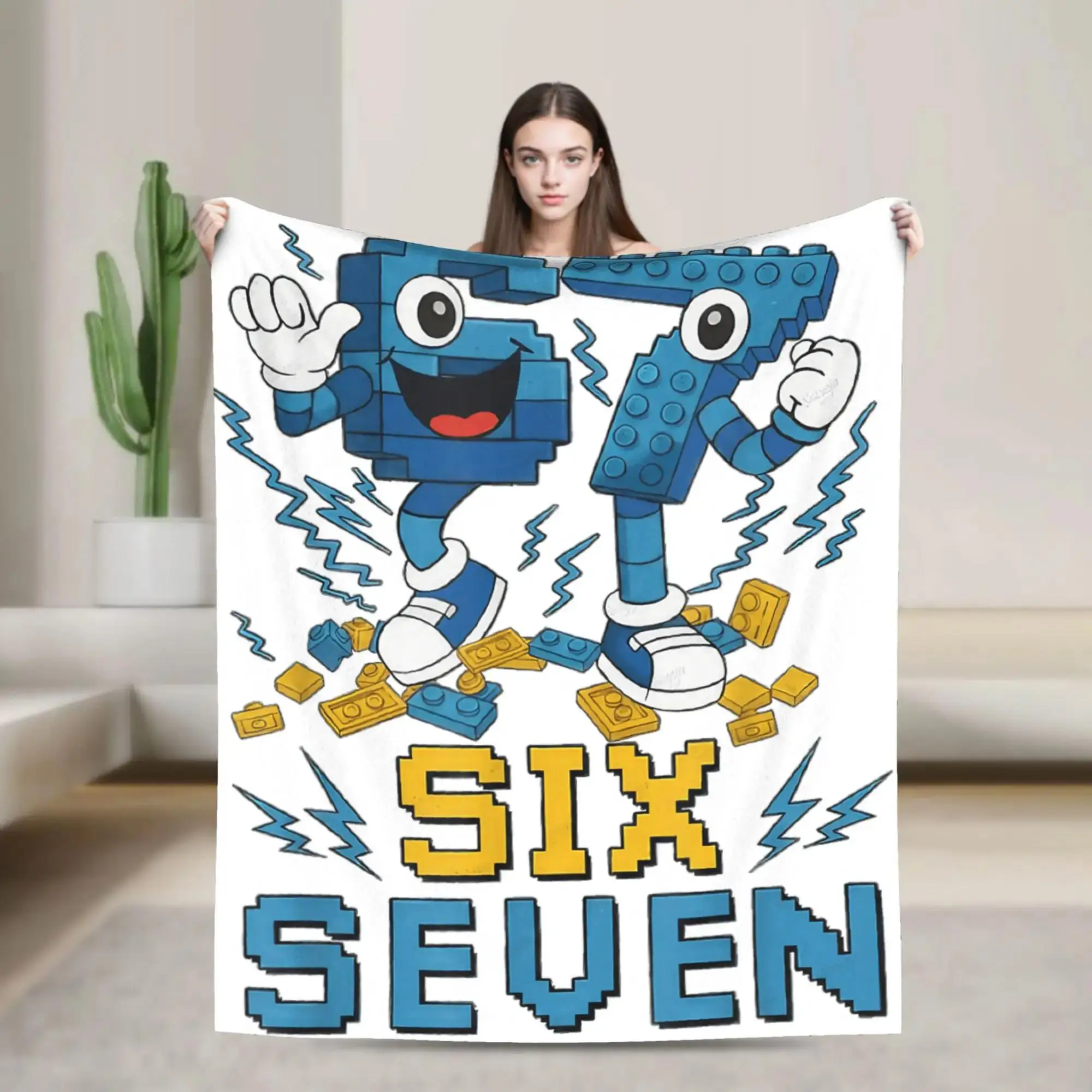 Мягкое фланелевое одеяло-плед с милым мемом Six Seven Italian Brainrot для детей и домашнего декора
Мягкое фланелевое одеяло-плед с милым мемом Six Seven Italian Brainrot для детей и домашнего декора