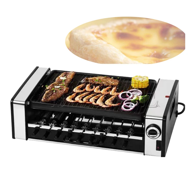 Electric Grill Kebab Machine Household Double Skewers Machine Smokeless Bbq Grill Non-Stick Frying Pan Barbecue Removable
Electric Grill Kebab Machine Household Double Skewers Machine Smokeless Bbq Grill Non-Stick Frying Pan Barbecue Removable