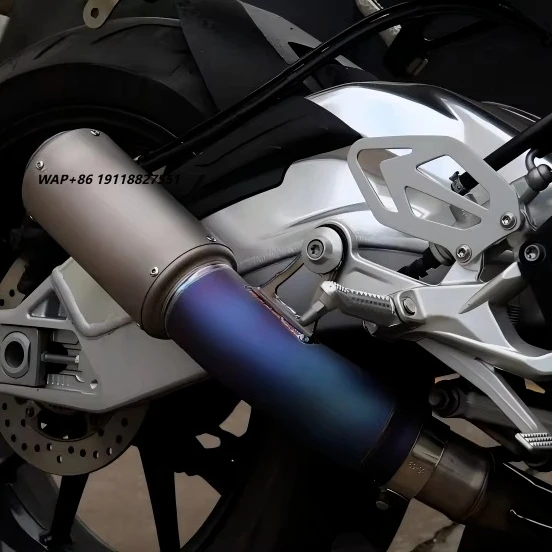 S1000RR/S1000R forSilver Titanium Front Section Pipe Imported with Original Position Straight up Motorcycle Exhaust
S1000RR/S1000R forSilver Titanium Front Section Pipe Imported with Original Position Straight up Motorcycle Exhaust