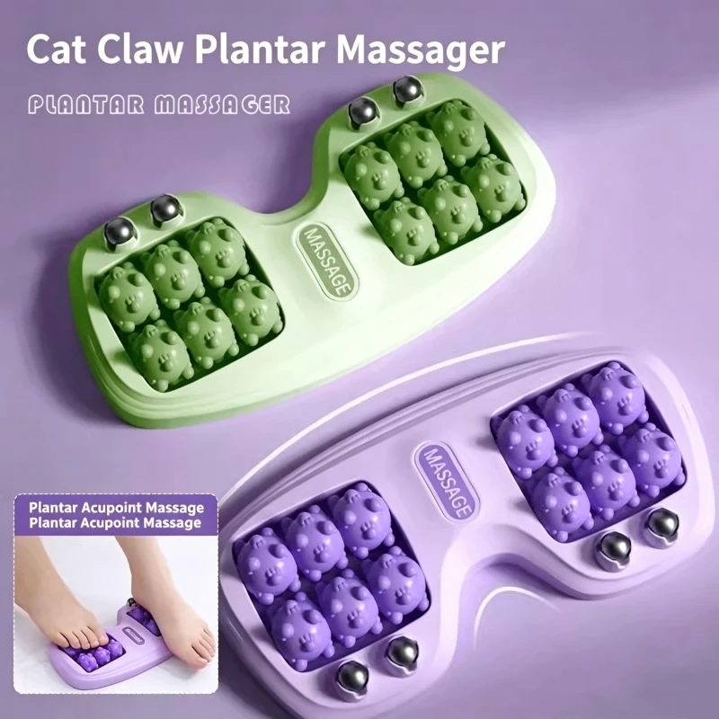 Cat Claw Foot Massager Foot Meridian Foot Therapy Health Magnetic Roller Fascia Relaxation Heel
Cat Claw Foot Massager Foot Meridian Foot Therapy Health Magnetic Roller Fascia Relaxation Heel